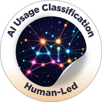 Human-Led Badge